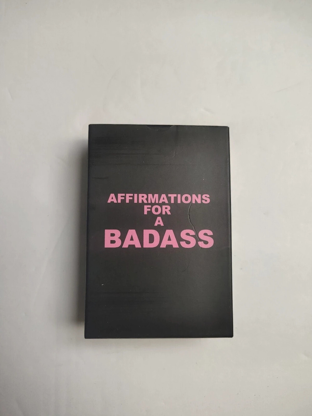 Affirmations for a Badass Inspirational Affirmation Cards Deck